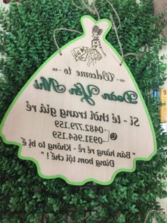 Bảng gỗ 35x45