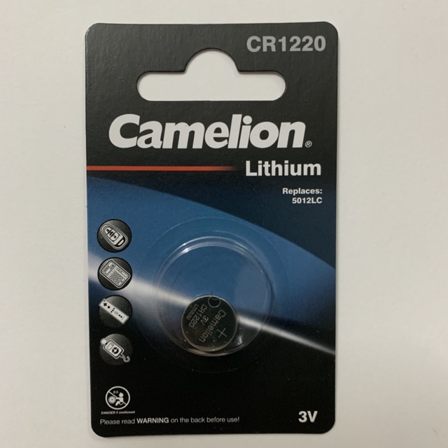 Pin CR1632 CR1620 CR1220 Camelion Lithium 3V vỉ 1 viên