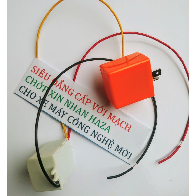 BỘ IC CHỚP XIN NHAN HAZA XE MÁY TẶNG CỤC CHỚP ĐIỆN TỬ LẮP TẤT CẢ CÁC LOẠI XE MÁY NHƯ ZIN MẪU MỚI RA