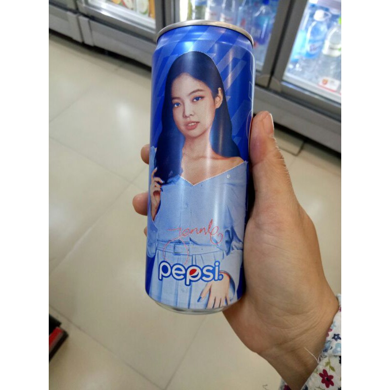 pepsi phiên bản giới hạn đặc biệt Blackpink Jisoo/ Rose/ Jannie hồng/ Jannie xanh/ Lisa 330ml