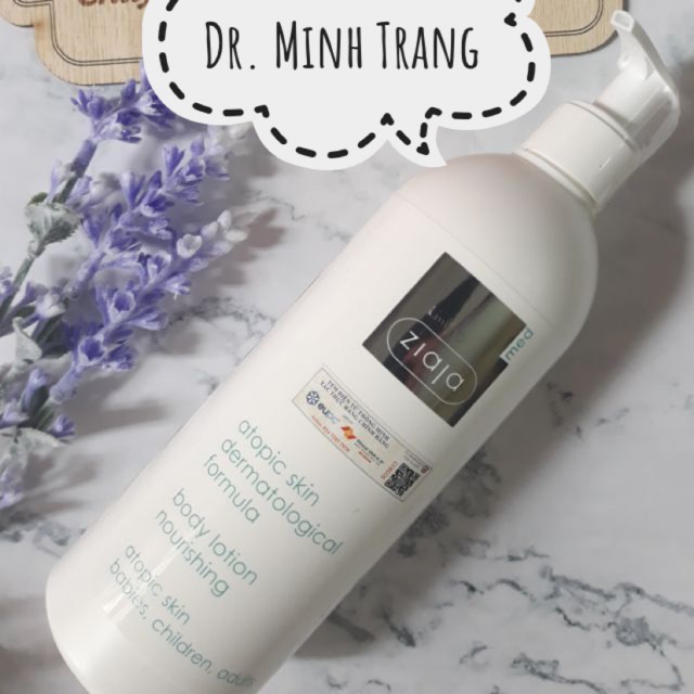 (CHÍNH HÃNG) Nhũ Tương Làm Mượt Da Toàn Thân 1% Ure Ziaja Med Atopic Skin Dermatological Formula Body Lotion 400ml | BigBuy360 - bigbuy360.vn