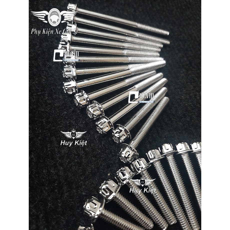 Bộ Ốc Máy Wave, Dream Salaya Inox 100% MS3864