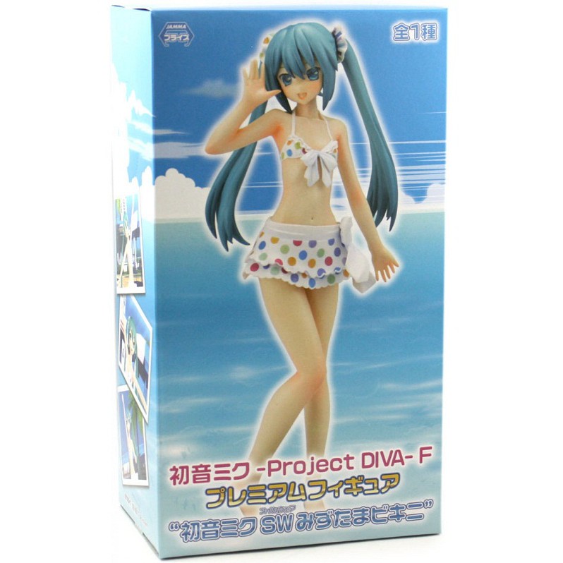 Mô Hình Figure Chính Hãng Anime Hatsune Miku -Project Diva- F - PM Figure - Swimsuit ver., SEGA, chính hãng Nhật Bản