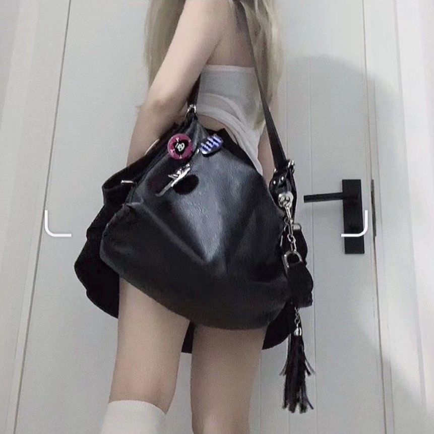 ✴Túi Xách Tote Cỡ Lớn Phối Tua Rua Thời Trang Cho Nữ