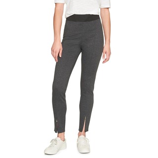 (SIZE 4US) QUẦN LEGGING BANANA REPUBLIC CHÍNH HÃNG PHỐI DÂY KÉO Ở LAI (ĐEN) (Q53K4T4)