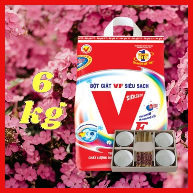 [ BIG SIZE ] Bột Giặt Siêu Sạch VF – Tẩy Sạch 9 Vết Bẩn Cứng Đầu