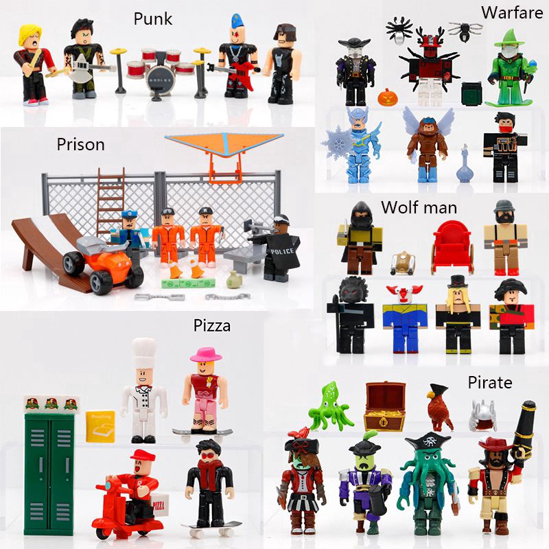 Set 6 Mô Hình Nhân Vật Roblox Dễ Thương