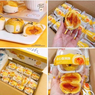 Bánh ngàn lớp nhân trứng muối chảy