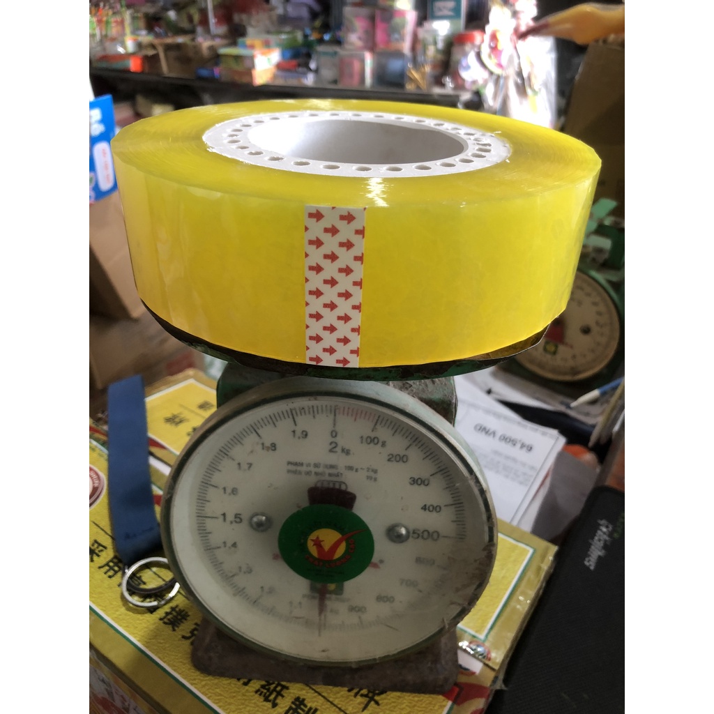 Băng Dính Dán Hàng 1Kg Lõi Thạch Cao Các Màu
