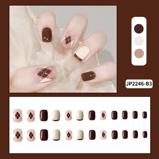 Set 24 móng tay giả thời trang cho nữ
