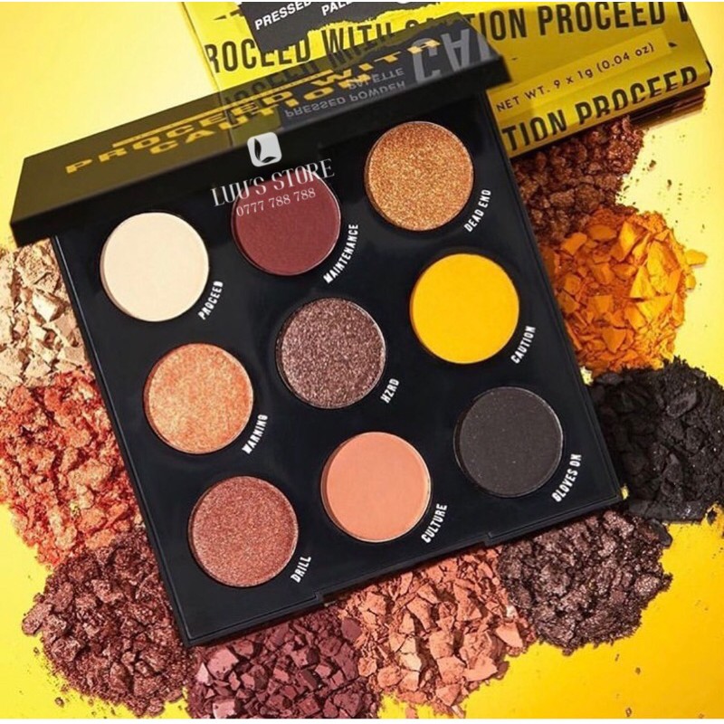 Bảng Phấn Mắt Colourpop Proceed With Caution