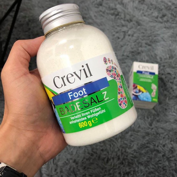 Muối Ngâm Chân CREVIL Cho Bà Bầu, Sau Sinh, Trị Nhức Mỏi Xương Khớp, Trị khử Mùi Hôi Chân | BigBuy360 - bigbuy360.vn