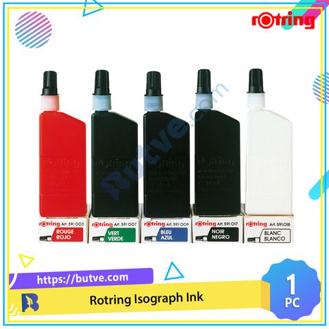 Mực Rotring, Mực cho bút kỹ thuật, mực bút line hàng Đức