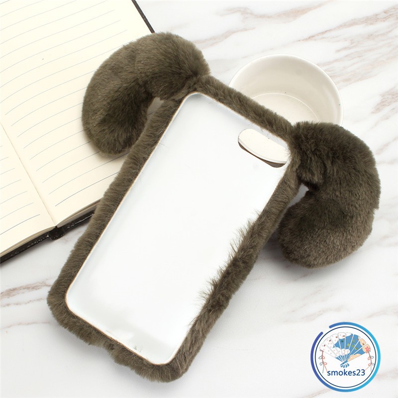 Sony Xperia XA XA1 XA2 Ultra phone case Plush Dog soft shell