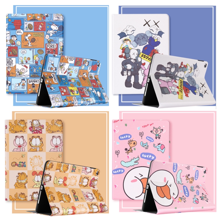 Bao da in hoạt hình cho iPad 7th 8th 10.2 2020 Pro 9.7 10.5 11inch Air Mini 1 2 3 4 5 iPad 2 3 4 iPad 9.7 2017 2018 | BigBuy360 - bigbuy360.vn