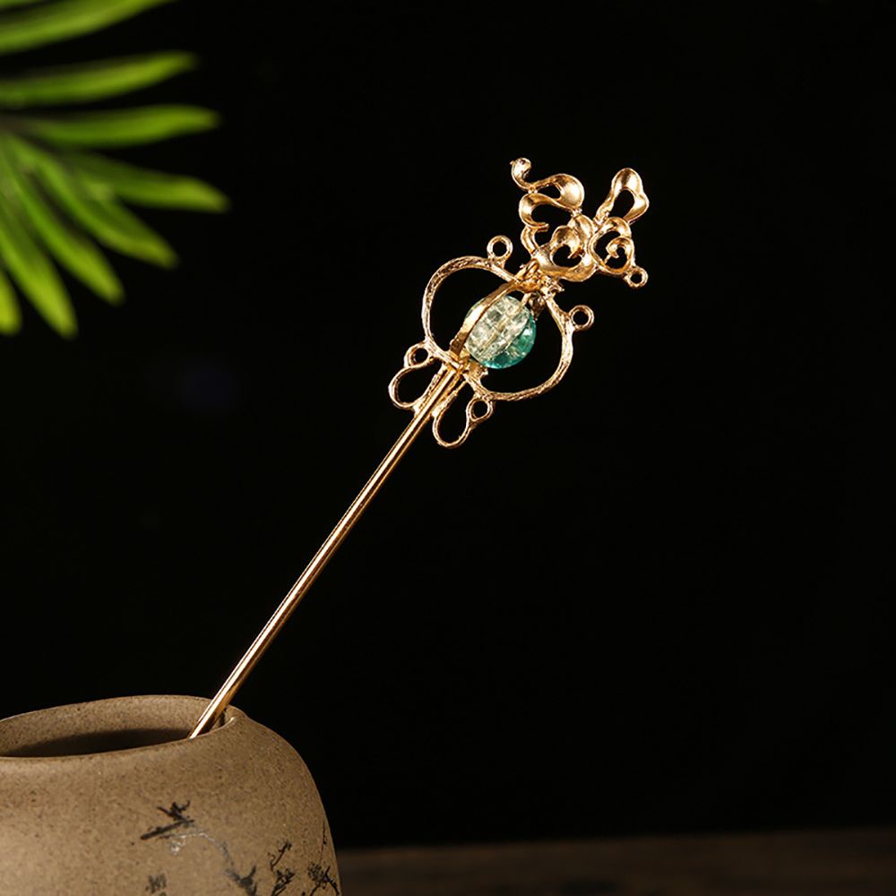 Trâm cài tóc hình nhánh cây phong cách Trung Hoa cổ điển