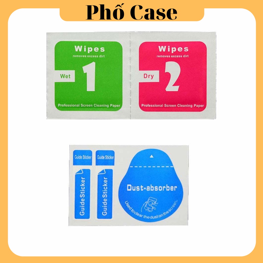 Combo giấy lau màn hình và giấy lấy bụi màn hình điện thoại, máy tính đa năng