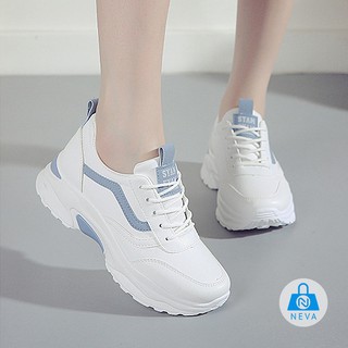 Giày SNEAKER Nữ Viền Xanh Cá Tính năng Động NEVA2521