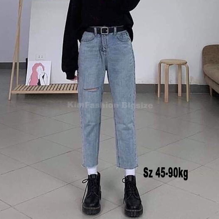 Quần baggy bigsize Fullsize 45-90kg kimfashion, quần ulzzang form rộng bigsize BGD 49-57