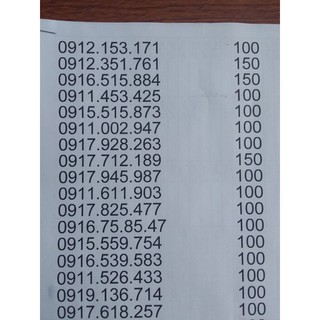 Sim vina 10 số