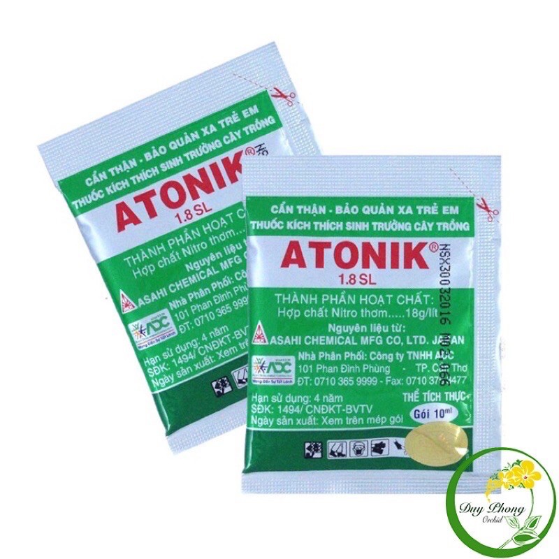 Kích hoa Dendro chơi tết 2023 - ATONIK 10ML,  5 - 35 - 25 + TE 100G, SUPER ROOTS 100ML