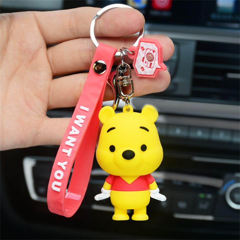 ROWANS Móc Khóa Hình Nhân Vật Stitch Xinh Xắn