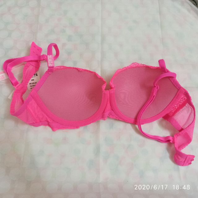 PINK Date Push-up Bra 34B