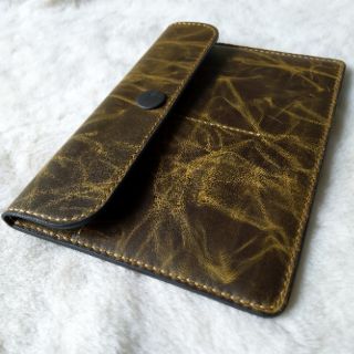 Ví da handmade đựng giấy tờ xe ô tô