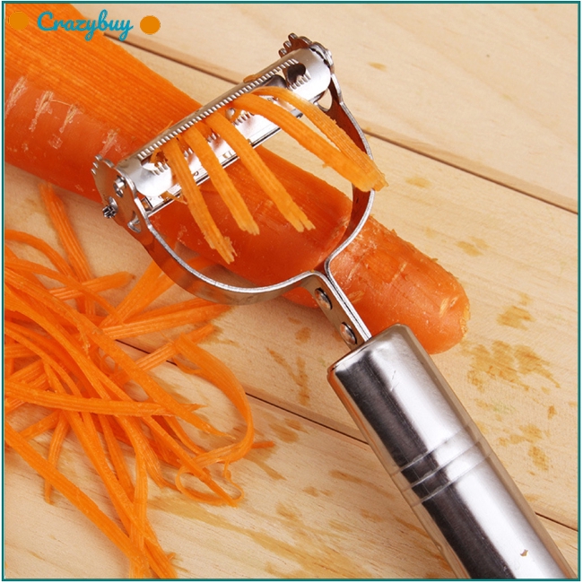 Dụng cụ bào vỏ củ quả bằng thép không gỉ tiện lợi cho nhà bếp