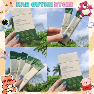 [Hộp 20c]Mặt nạ ngủ dạng thạch Collagen nâng cơ chính hãng