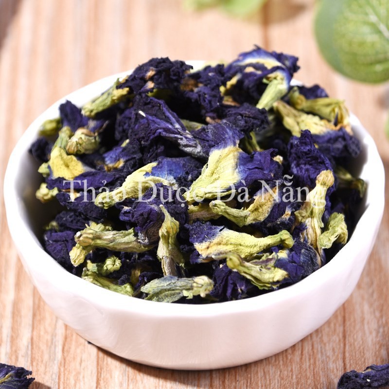 Hoa Đậu Biếc sấy khô Organic 100 gram.