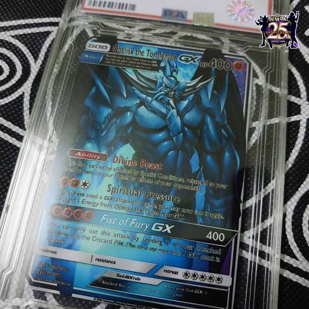 Bài Yugi Muto lá Obelisk The Tormentor thần sức mạnh TẶNG Sleeves bọc bài 1458 BI4 2