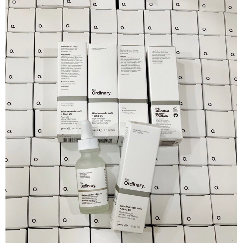 [Mã COS1904 giảm 8% đơn 300K] Tinh chất #THE_ORDINARY- Niacinamide 10% + Zinc 1% (chính hãng, date mới)