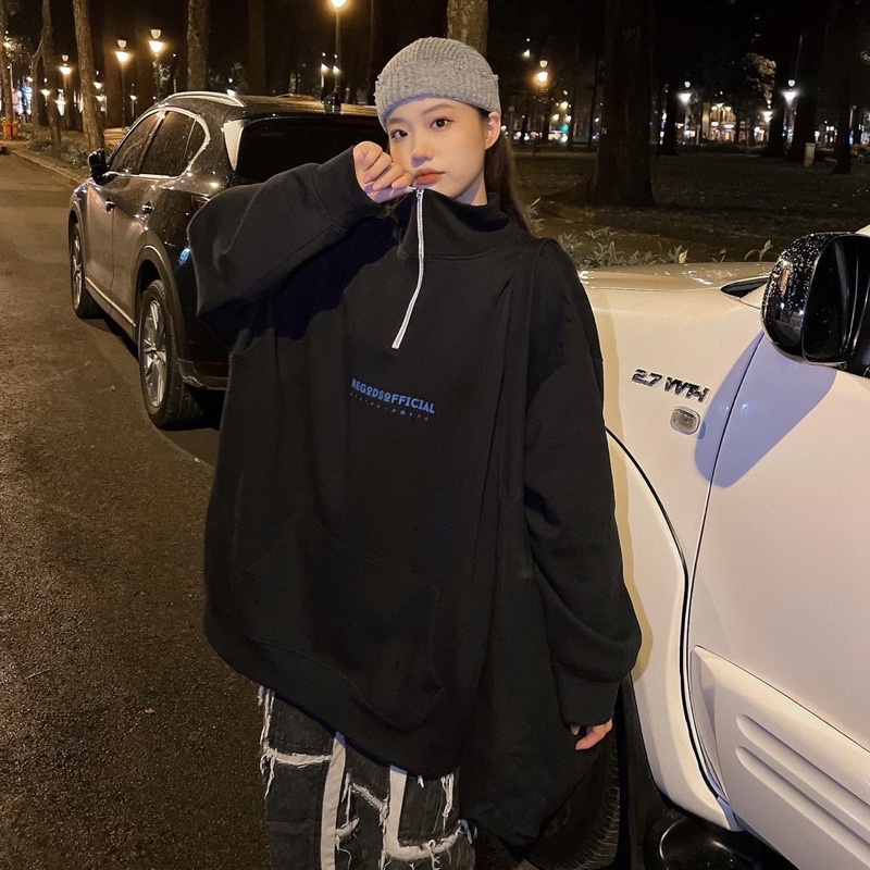 Áo Sweater phối Zipper Identify REGODS Unisex Form Rộng ( SWEATER ZIPPER IDENTIFY )