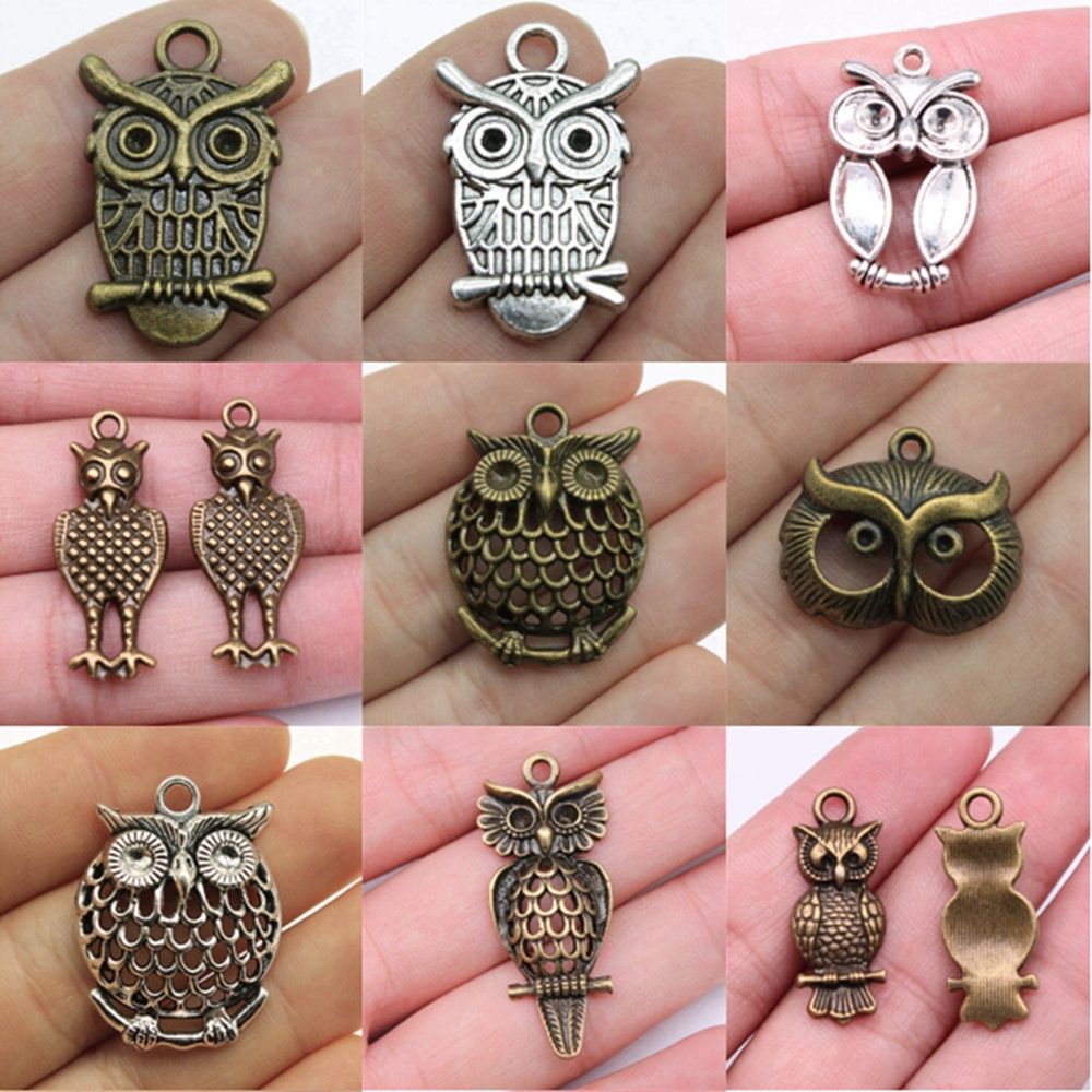 1 Mặt Dây Chuyền Hình Chim Cú Lớn