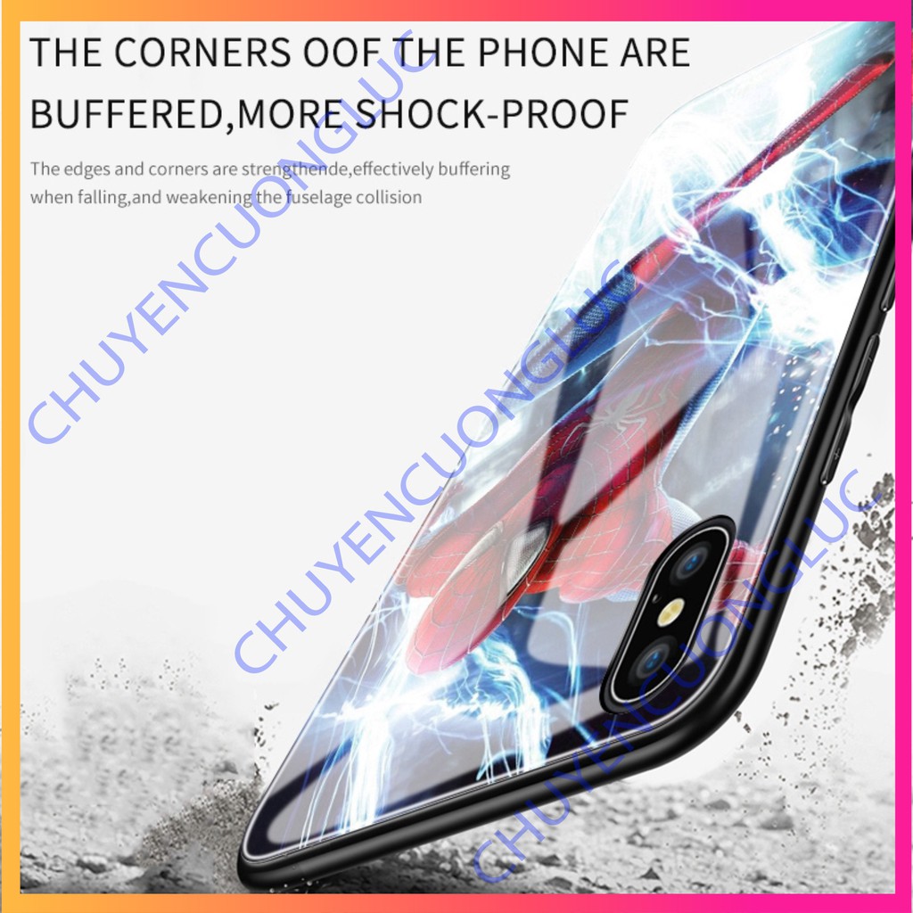 [HOT] Ốp lưng Samsung Galaxy A10 A20S A21S A30 A20 A50 A30S A50S A31 A51 A71 - Mặt lưng kính in họa tiết Marvel Avengers