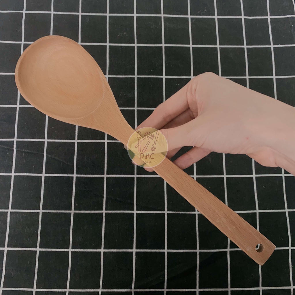 Bát gỗ Keo nguyên khối kích thước  đựng Salad/món trộn/hoa quả/đồ khô DHC Decor