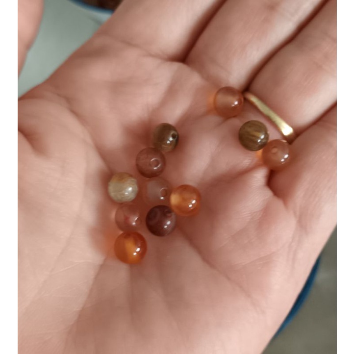 32 viên đá thanh tẩy bài, làm handmade, xỏ DIY, sưu tầm, trang trí bể cá