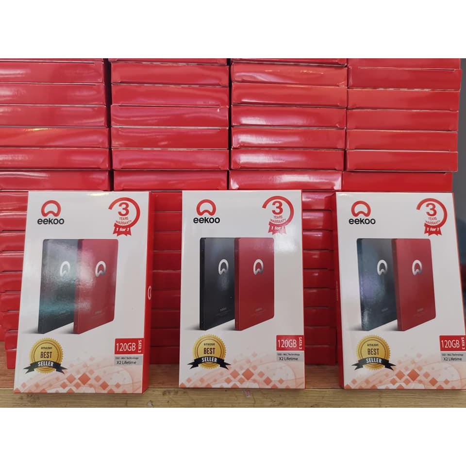 Ổ cứng SSD EEKOO 128GB 256GB chính hãng BH 36 tháng mới 100% Full Box