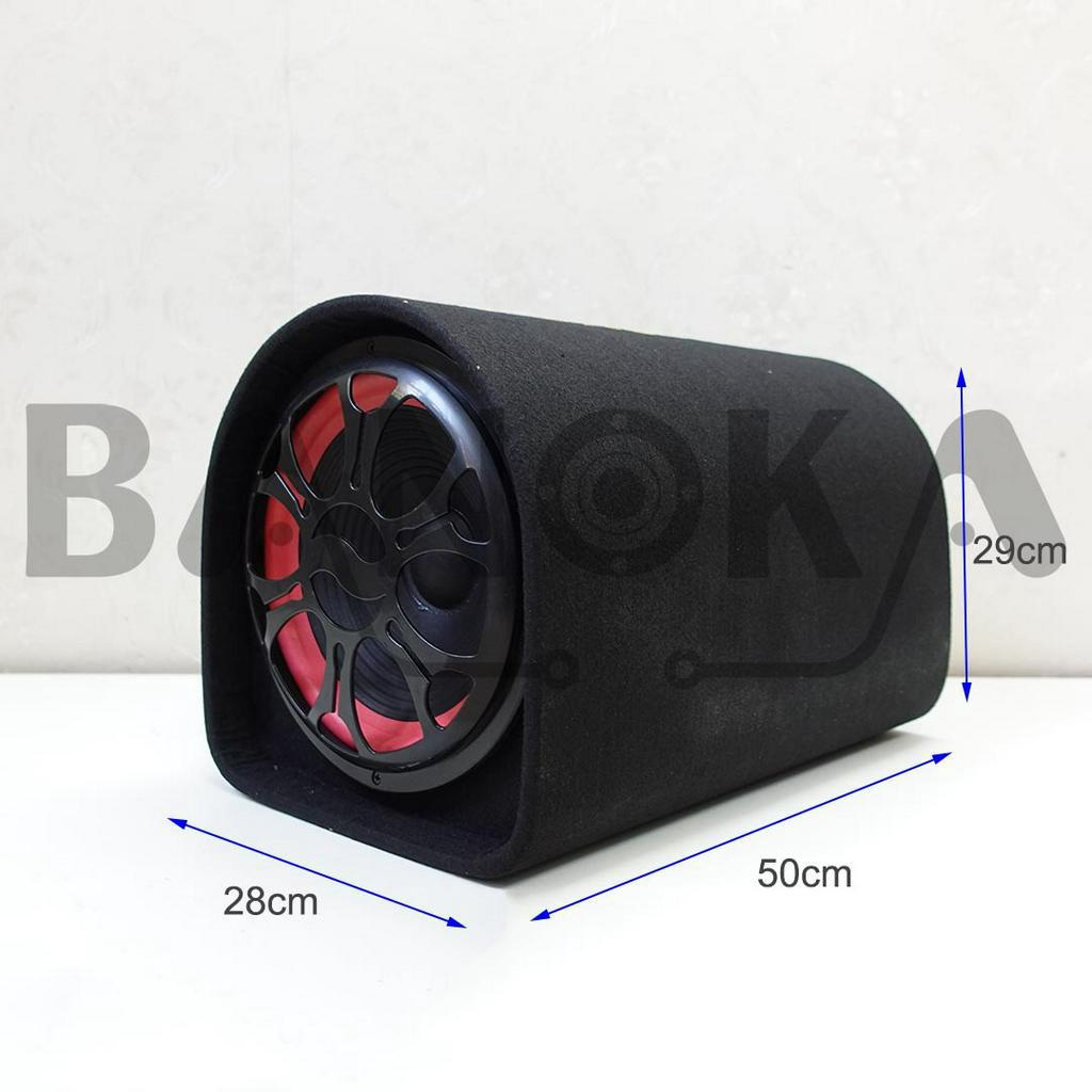 Loa crown số 10 dạng ống bass 25cm, kết nối bluetooth, AUX, Công suất 200w - Bảo hành 6 tháng
