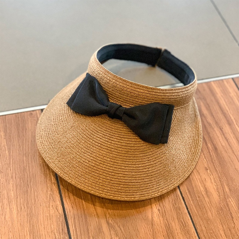 Han Mũ Lưỡi Trai Rỗng Chóp Có Thể Điều Chỉnh Rộng Vành Che Nắng Dùng Khi Đi Bộ Đường Dài