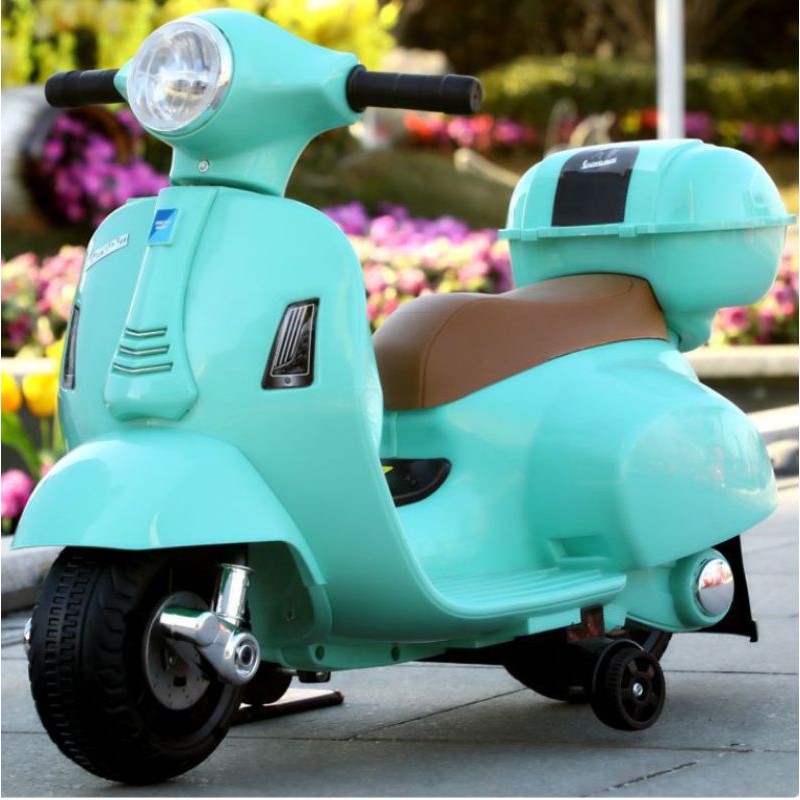 XE ĐIỆN VESPA NHÍ  SIÊU CƯNG CHO CÁC BE