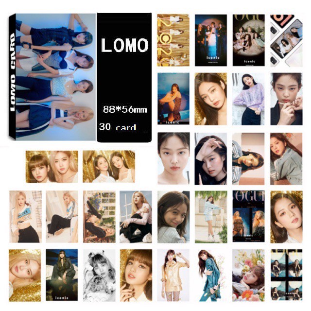 Hộp ảnh cả nhóm thành viên Blackpink mới