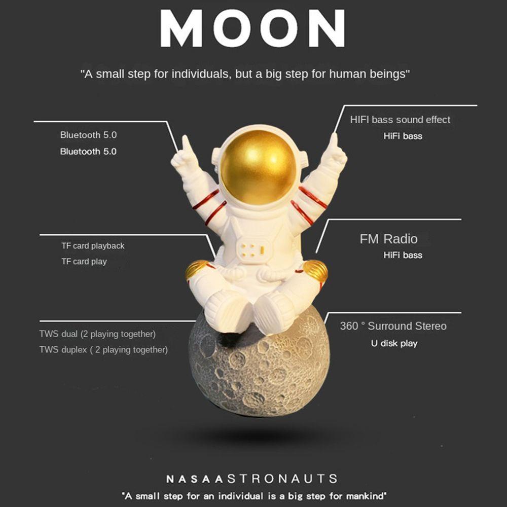 Loa Bluetooth MYRONGVN Spaceman Kèm Phụ Kiện