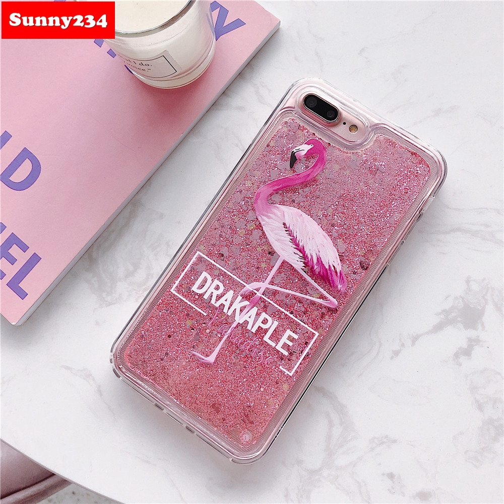 Ốp điện thoại mềm phối kim tuyến nước cho Redmi K30 Note 8 5 6 7 Pro 4X S2 Redmi 5A 6A 6 5 Plus 7 Xiaomi A2 Lite