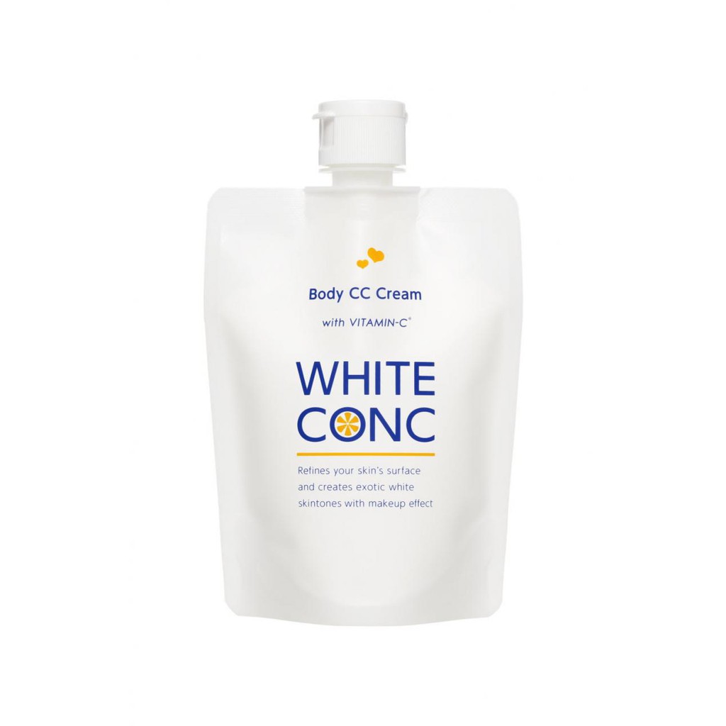 KEM DƯỠNG THỂ DƯỠNG TRẮNG TOÀN THÂN WHITE CONC 200GR - HÀNG NHẬT NỘI ĐỊA, cấp ẩm dưỡng trắng toàn thân cho làn da mịn mà