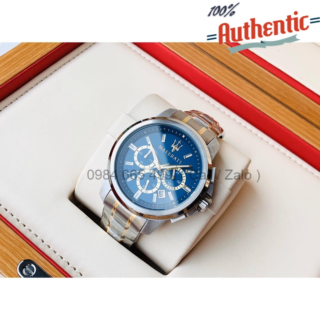 Đồng Hồ Nam Maserati Successo Chronograph Quartz Blue R8873621016