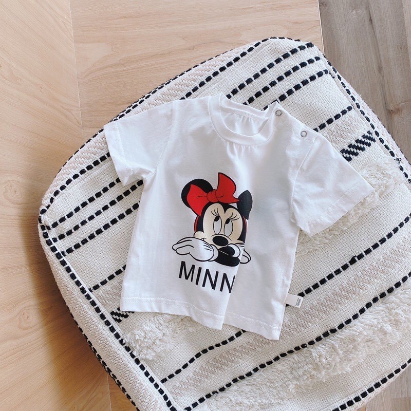 BỘ MICKY QUẦN CHẤM BI ĐỎ CHO BÉ TỪ 6-16KG