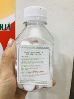 Muối Tinh NaCl pha xúc miệng (lọ 50 viên )