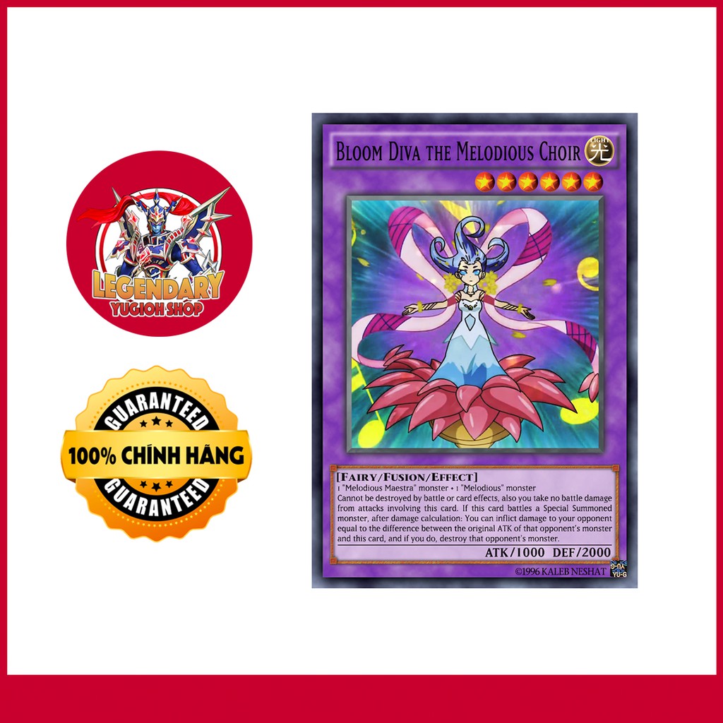 [JP][Thẻ Bài Yugioh Chính Hãng] Bloom Diva the Melodious Choir